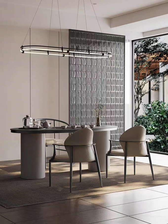 Commercial Luxury Hotel Furniture Custom Office Leather Chair Simple 68*50 Cm 2