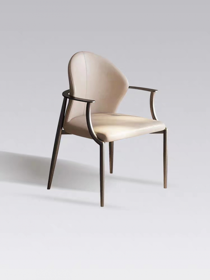 Commercial Luxury Hotel Furniture Custom Office Leather Chair Simple 68*50 Cm 1