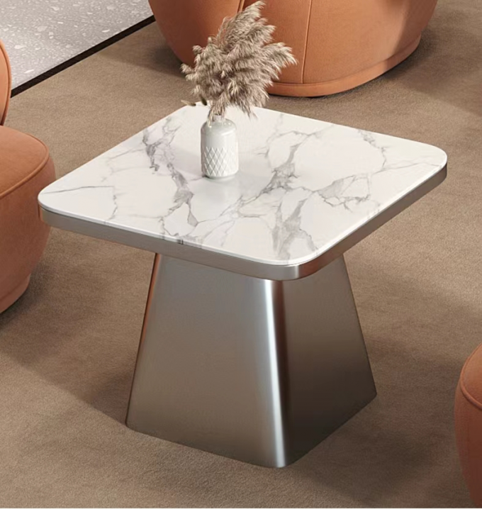 4 Seater  Luxury Coffee Table Sets  Customized Hotel Lobby Room Fabric 0