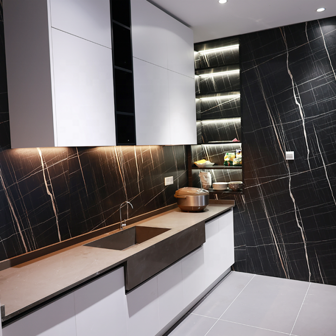 304  Stainless Steel Hotel Furniture Integral Hotel Kitchen Cabinets 0