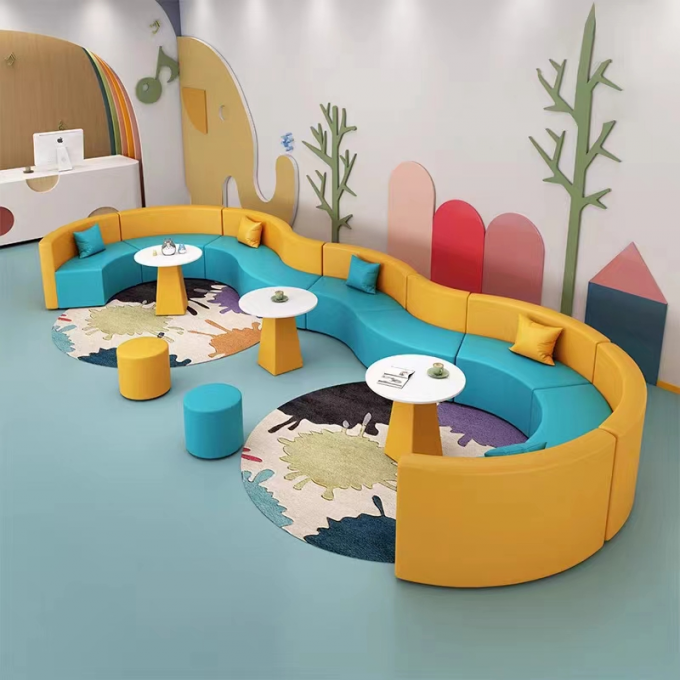 Solid Wood Luxury Modern Sofa Hotel Lobby Public Reception Room S Arc Office Lounge Sofa 0