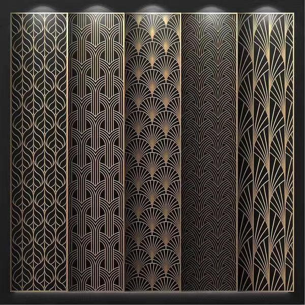 Light Custom Room Divider Screens Modern Luxury Stainless Steel Room Partition 0