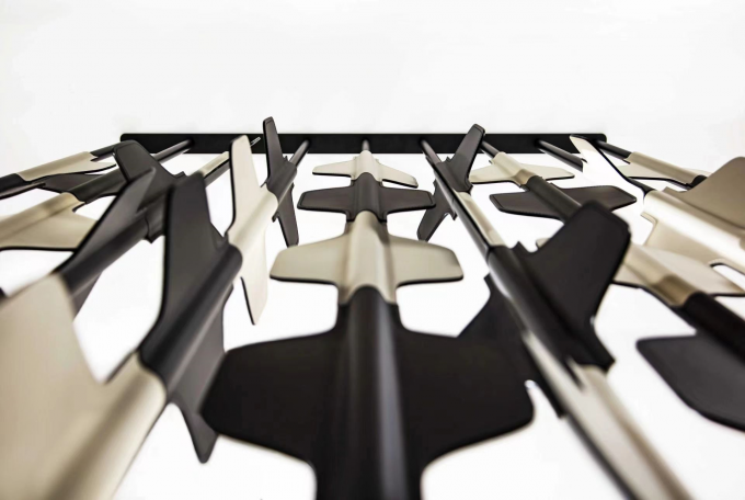 Modern Colorful Stainless Steel Hotel Furniture Metal Hotel Lobby Room Partition Screen 2