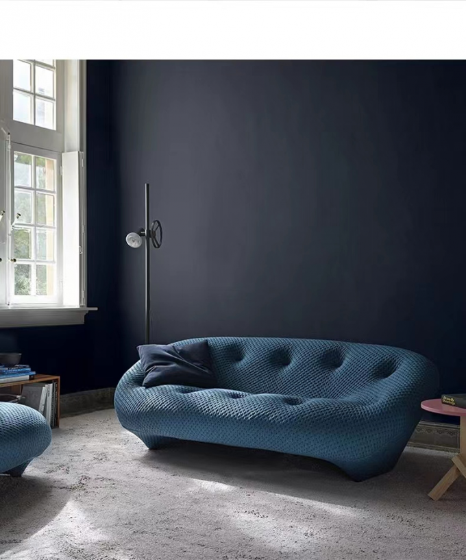 Luxury Modern Curved Sofa Italian Modern Hotel Furniture Home 4