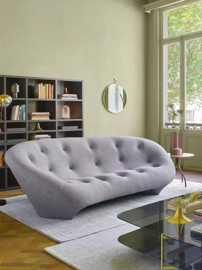 Luxury Modern Curved Sofa Italian Modern Hotel Furniture Home 5