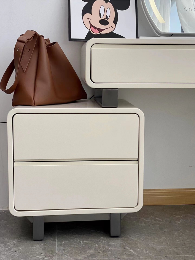 Rock Plate Modern Makeup Table Luxury Dressing Table With Drawers Hotel Bedroom 2