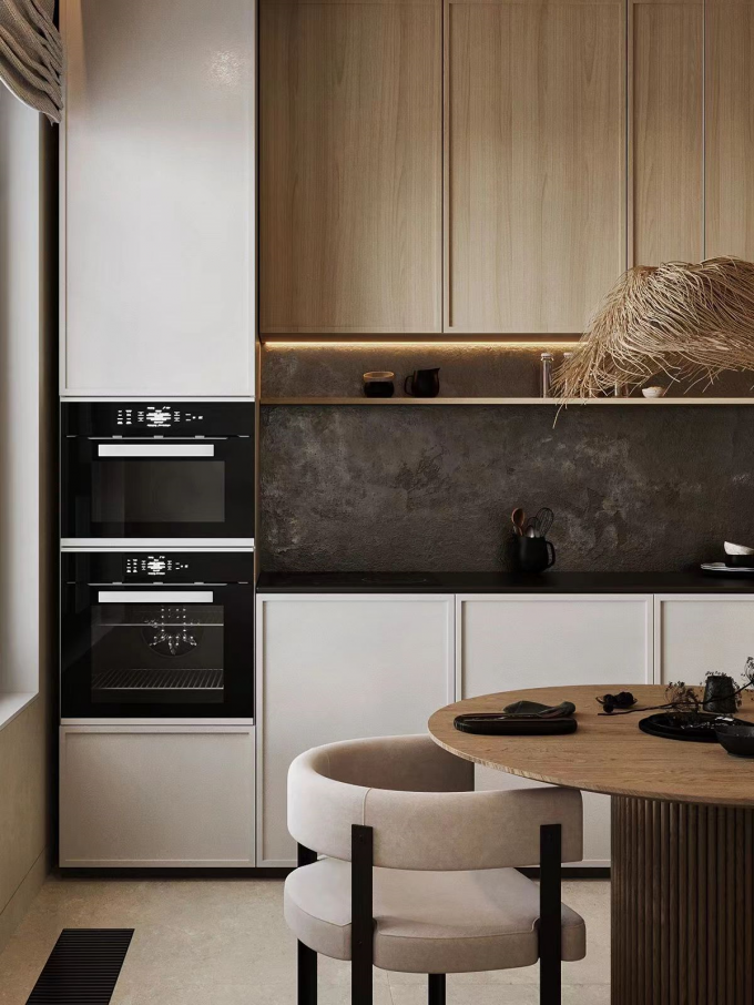 18mm Countertops Hotel Kitchen Cabinets Overall Quartz Stone 1