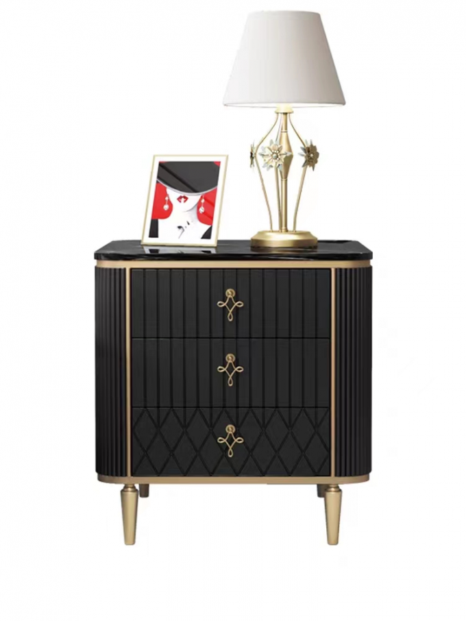 Rock Plate Modern Luxury Sideboard Cabinets Multifunctional Metal Locker Storage Custom 4