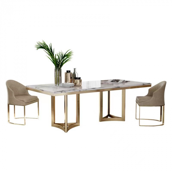 Quartz Hotel Restaurant Furniture Custom Restaurant Tables Set 0