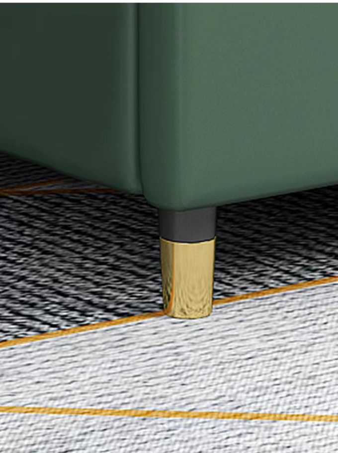 5 Star Luxury Hotel Bedroom Furniture Solid Wood Leather Bed Bentley Hotel Bedroom 0