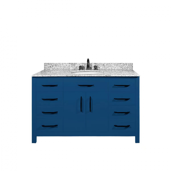 Economic Hotel Room Cabinets Modern Bathroom Vanity Cabinets Marble Facet 3