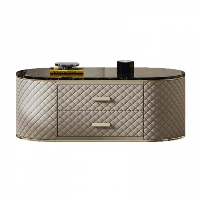 Luxury Modern Leather Sofa Set Couch Living Room Sofa Hotel Villa 0