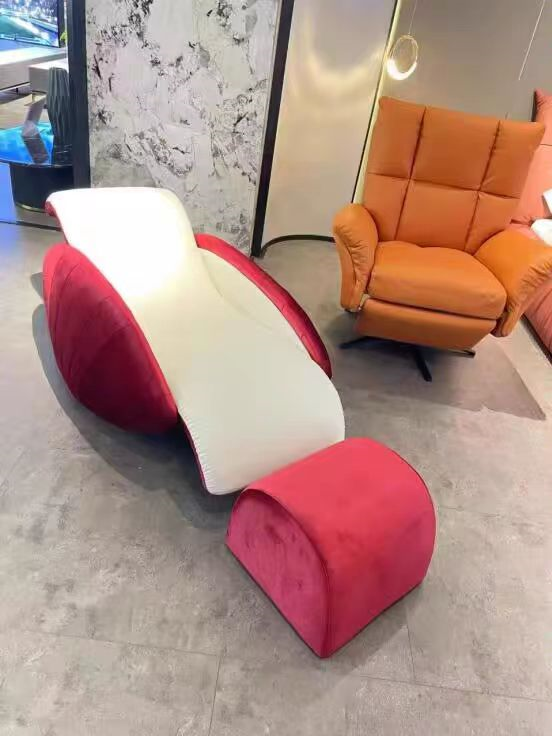 Hotel Master Bedroom Sofa Chair Beauty Chair Hotel Bedroom Shell Lazy Rocking Chair 0