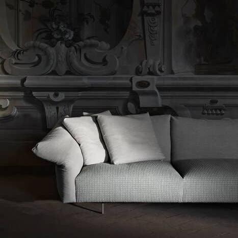 NEXTOP Hotel Room Simple Modern Fabric Corner Curved Combination Sofa 3