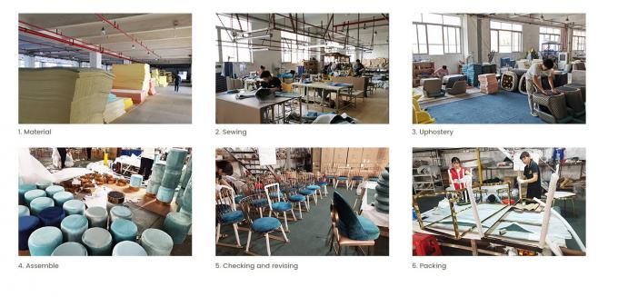 Custom Gold Hammered Scalloped Round Mirror For Hotel Villa Rooms 5