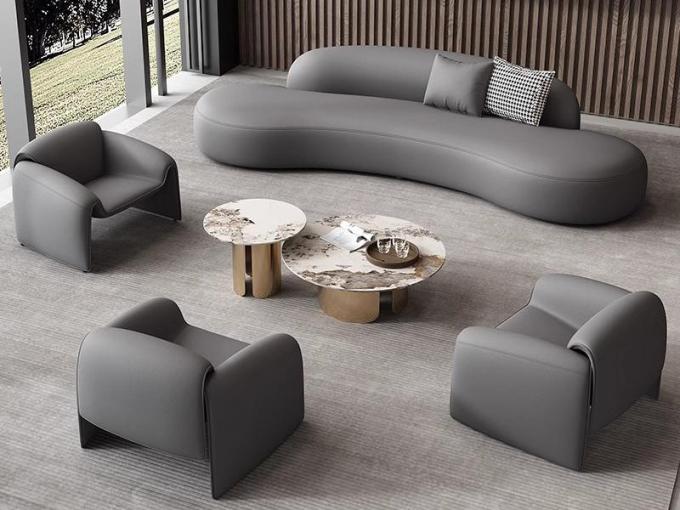 Star Hotel Lobby Furniture Sofa Chair Table Set Customised Regular Size 0