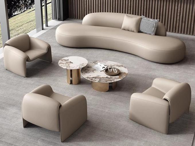 Star Hotel Lobby Furniture Sofa Chair Table Set Customised Regular Size 1