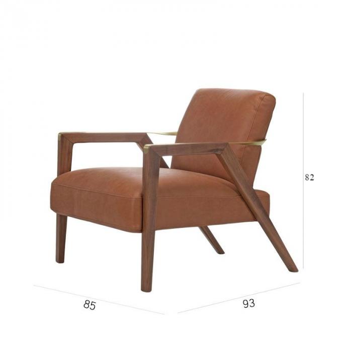 Customised Star Hotel Single Stainless Steel Armchair With Fabric Option 5