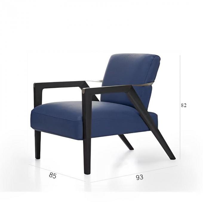 Customised Star Hotel Single Stainless Steel Armchair With Fabric Option 6