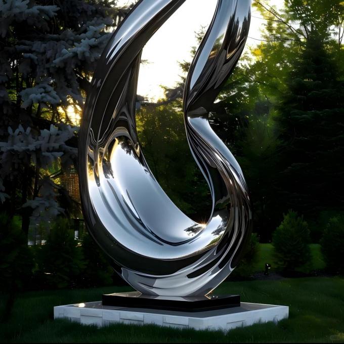 Custom Modern Metal Art Sculptures For Hotels Project 4
