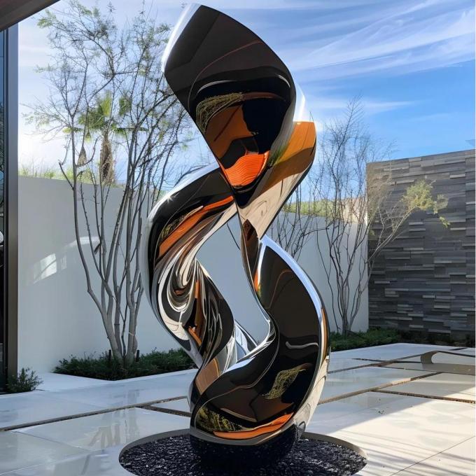 Custom Modern Metal Art Sculptures For Hotels Project 6