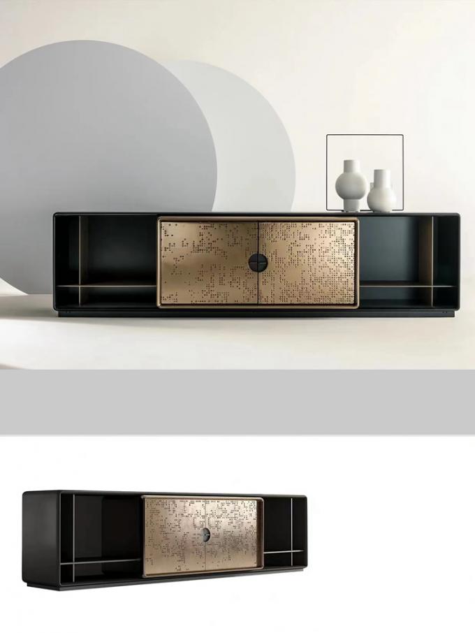 Hotel Italian Wine Cabinet Sideboard Custom Dining Cabinet 2
