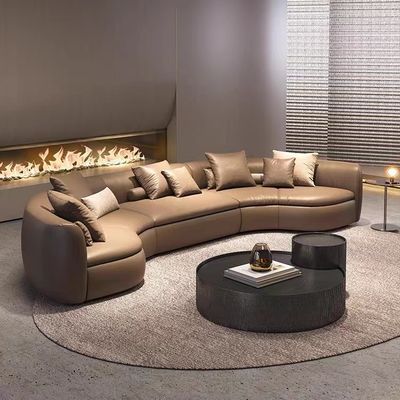 Good price Curved Corner Semi Circular Sofa Combination Hotel Lobby  Sofa online