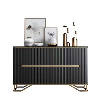 Good price Upholstery Metal Marble Top Sideboard Storage Cabinet online