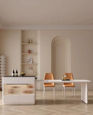 Good price Rock Plate Hotel Restaurant Furniture Creative Dining Table Set online