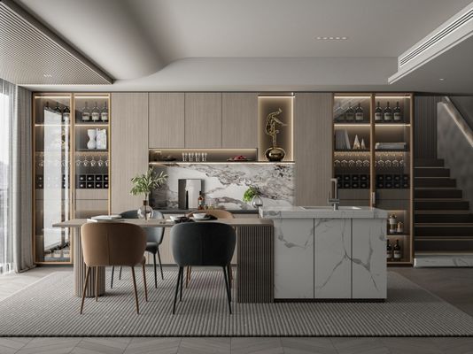 Good price Custom Luxury Sideboard Cabinets With Wine Rack online