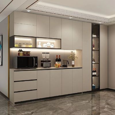 Good price Modern Luxury Wine Cabinet Dining Side Cabinet Hotel Restaurant Cabinet online