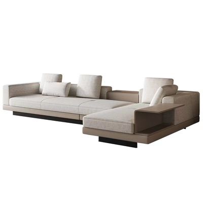Good price Italian Minimalist Luxury Hotel Furniture Corner Living Room Large Sofa online
