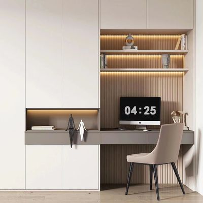 Good price Luxury Wardrobe Hotel Room Cabinets Bedroom Dressing  Cabinet Integrated online