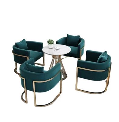 Good price Metal Frame Commercial Cafe Table And Chairs online