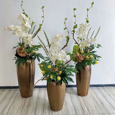 Good price Ground Vase Standing Floor Planter Creates Hotel Commercial Area Standard online
