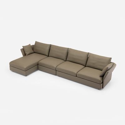 Good price Modern Style Sectional Sofa L Shape Couch With Chaise Lounge Hotel Sofa Set online