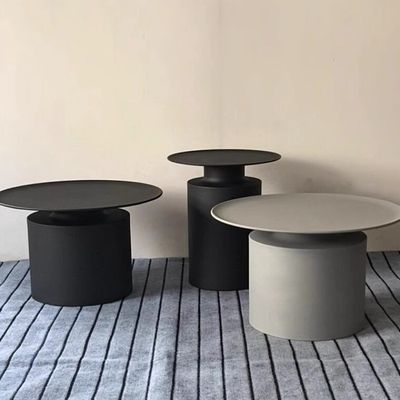 Good price Modern Carbon Steel Iron Round Corner Table Bedroom Bedside Side Table online