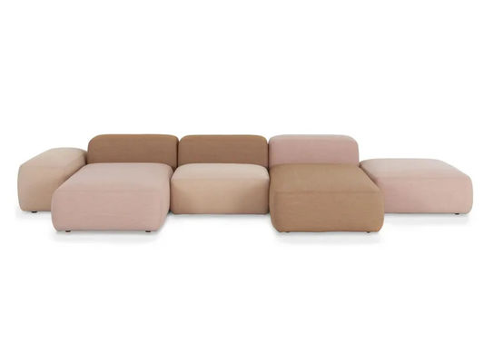 Good price Customized Modular Plus Fabric Sofa With Removable Cover For Hotel Lounge online