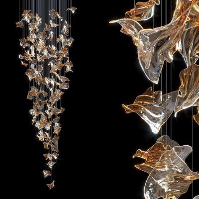 Good price DALI Dimming Pendants Elegant Acrylic Design Ceiling Lighting For Modern Hotel online