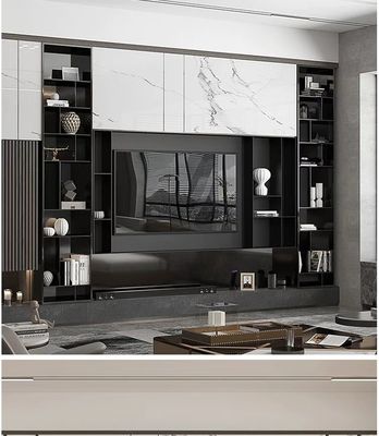 Buy Luxury Stainless Steel Wall TV Cabinet Hotel Hanging online manufacture