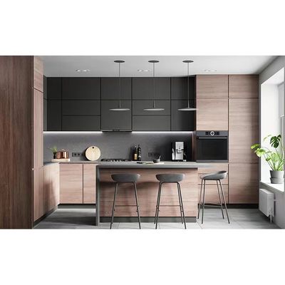 Buy Integral Modern Solid Wood Cabinet Hotel Kitchen Cabinet online manufacture