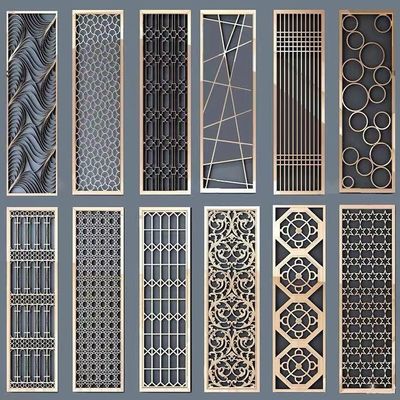 Buy Folding Stainless Steel Hotel Furniture Mobile Screen Partition Modern online manufacture