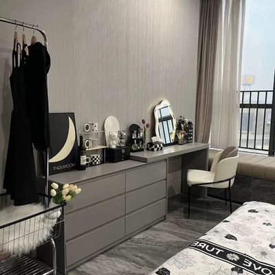 Buy Rock Plate Modern Makeup Table Luxury Dressing Table With Drawers Hotel Bedroom online manufacture