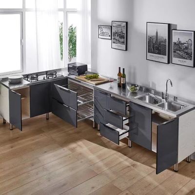 Buy Integrated Assembly Integral Hotel Kitchen Cabinets Multifunctional online manufacture