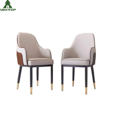 Buy Customized Long Lasting Luxury Hotel Furniture Reception Leather Chairs online manufacture