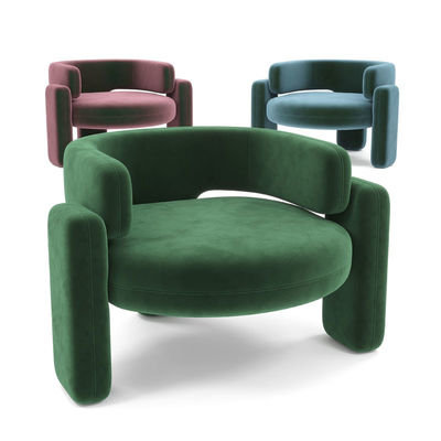 Buy Durable N Folded Hotel Lobby Furniture Curved Single Leisure Chair online manufacture