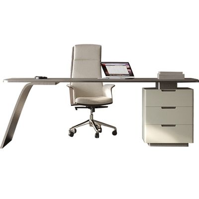 Buy Metal High Grade Boss Computer Desk Multi Shelf Locker Study Writing Desk online manufacture