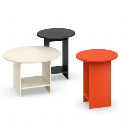 Buy Durable Black Plywood Side Tables For High End Hotel Lounge online manufacture