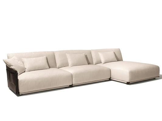Buy Versatile Large L-Shaped Sofa Hotel Casual Waiting Multi-Functional Social Sofa online manufacture