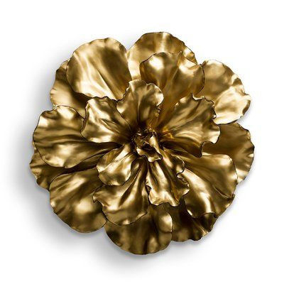 Buy Metal Wall Flower Large And Bold Luxury Flower Wall Art Piece For Hotel Interior online manufacture